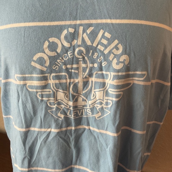 VTG Vintage Dockers Levi's Graphic Tee Shirt, Large, Retro - Picture 3 of 7